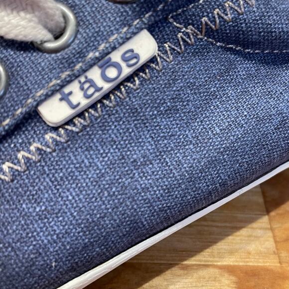 Taos Star Sneaker Blue Women's Size 7 STA-12644 New Without Box Condition - Picture 5 of 7